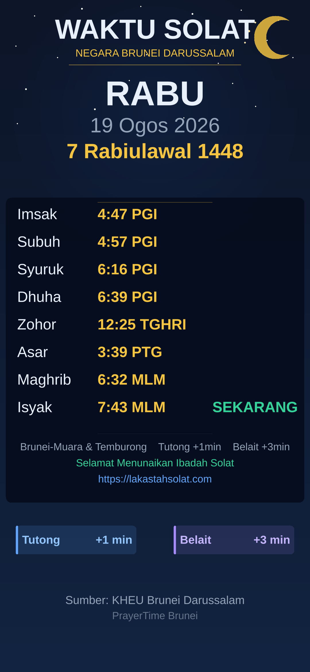 Waktu Solat