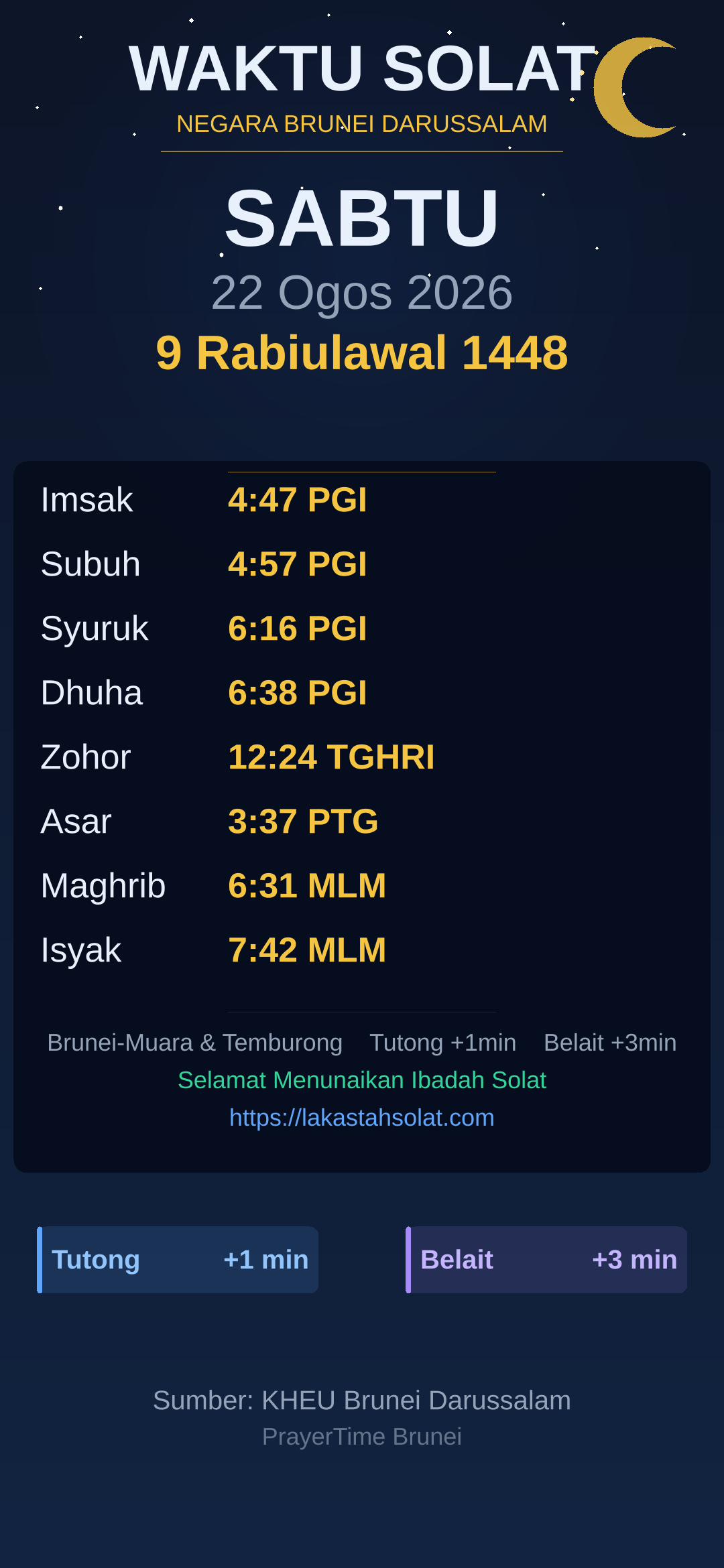 Waktu Solat
