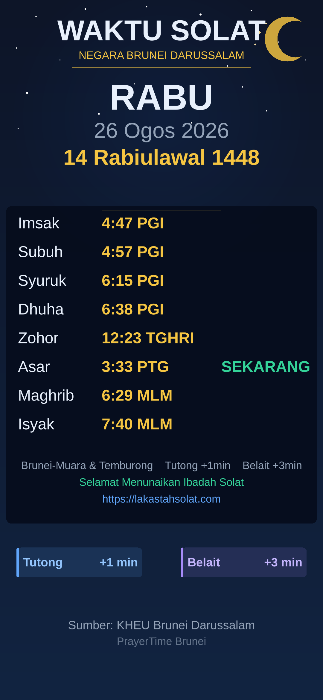 Waktu Solat