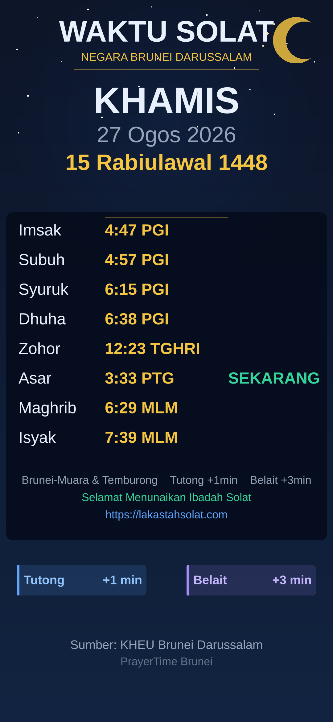 Waktu Solat