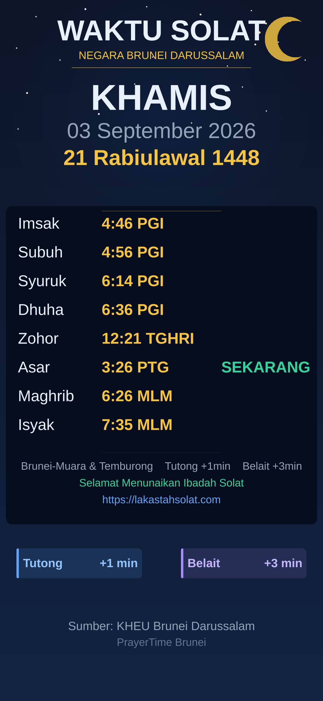 Waktu Solat