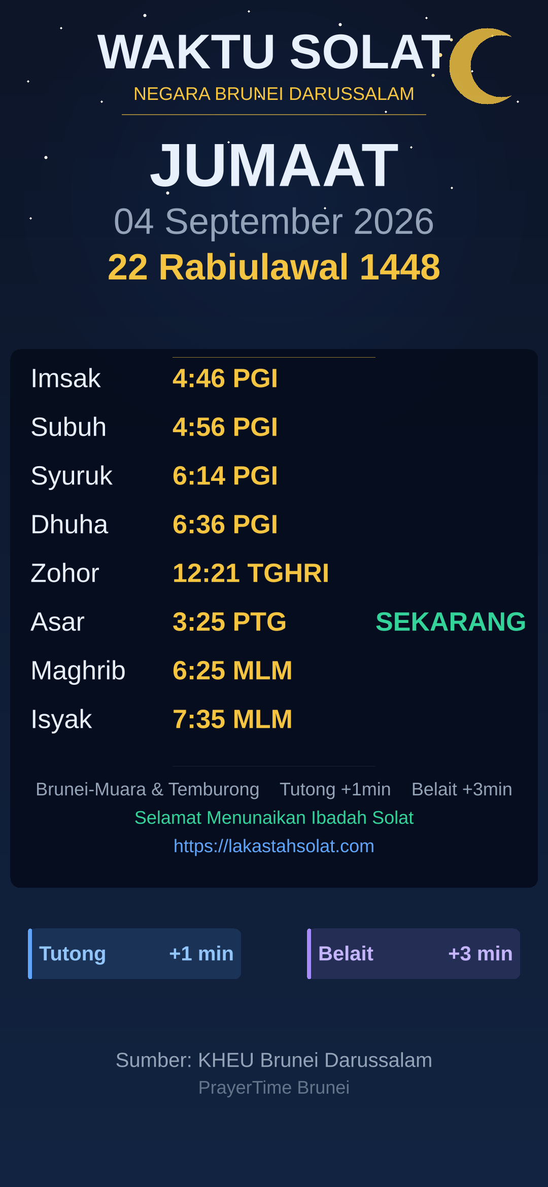 Waktu Solat