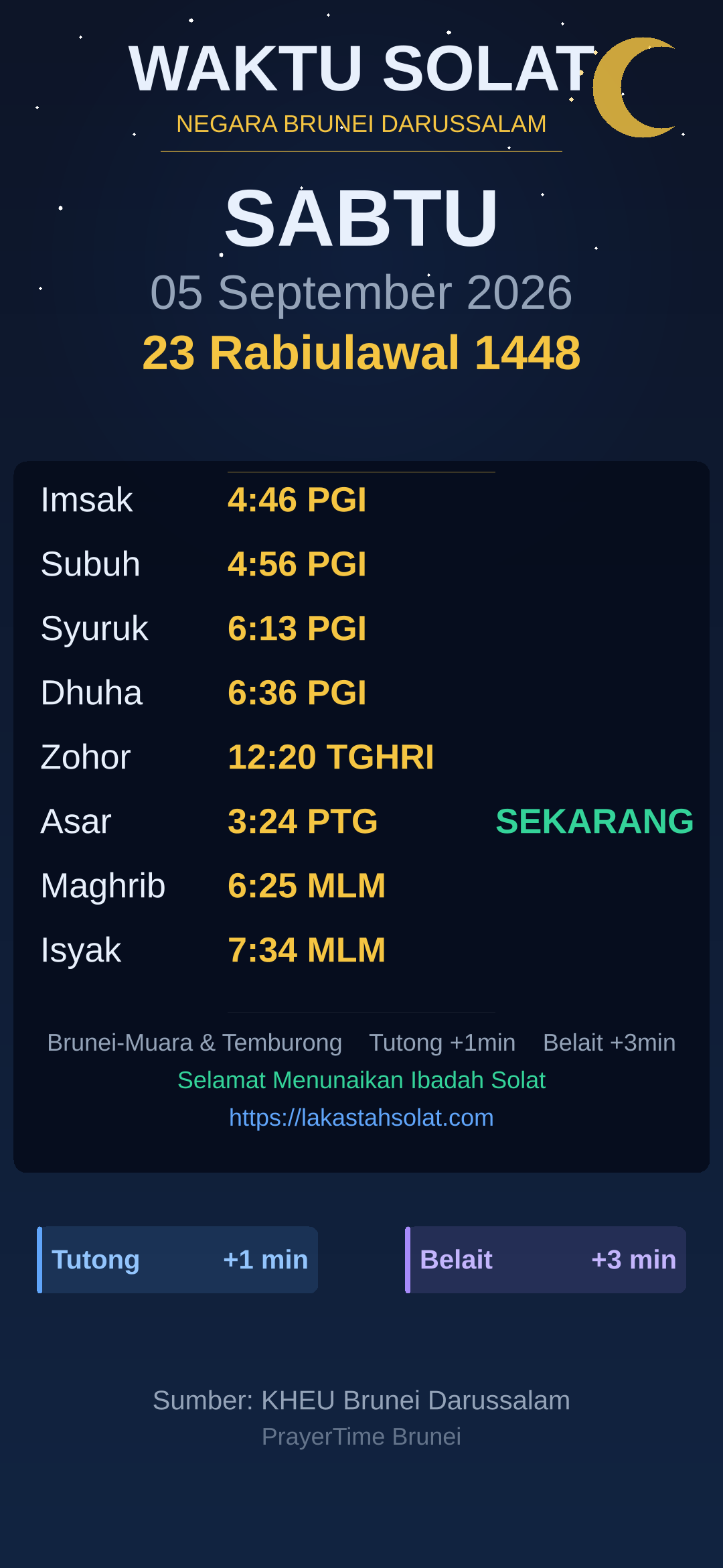 Waktu Solat