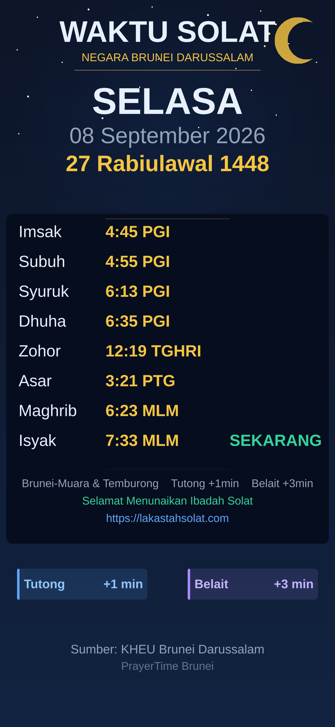 Waktu Solat