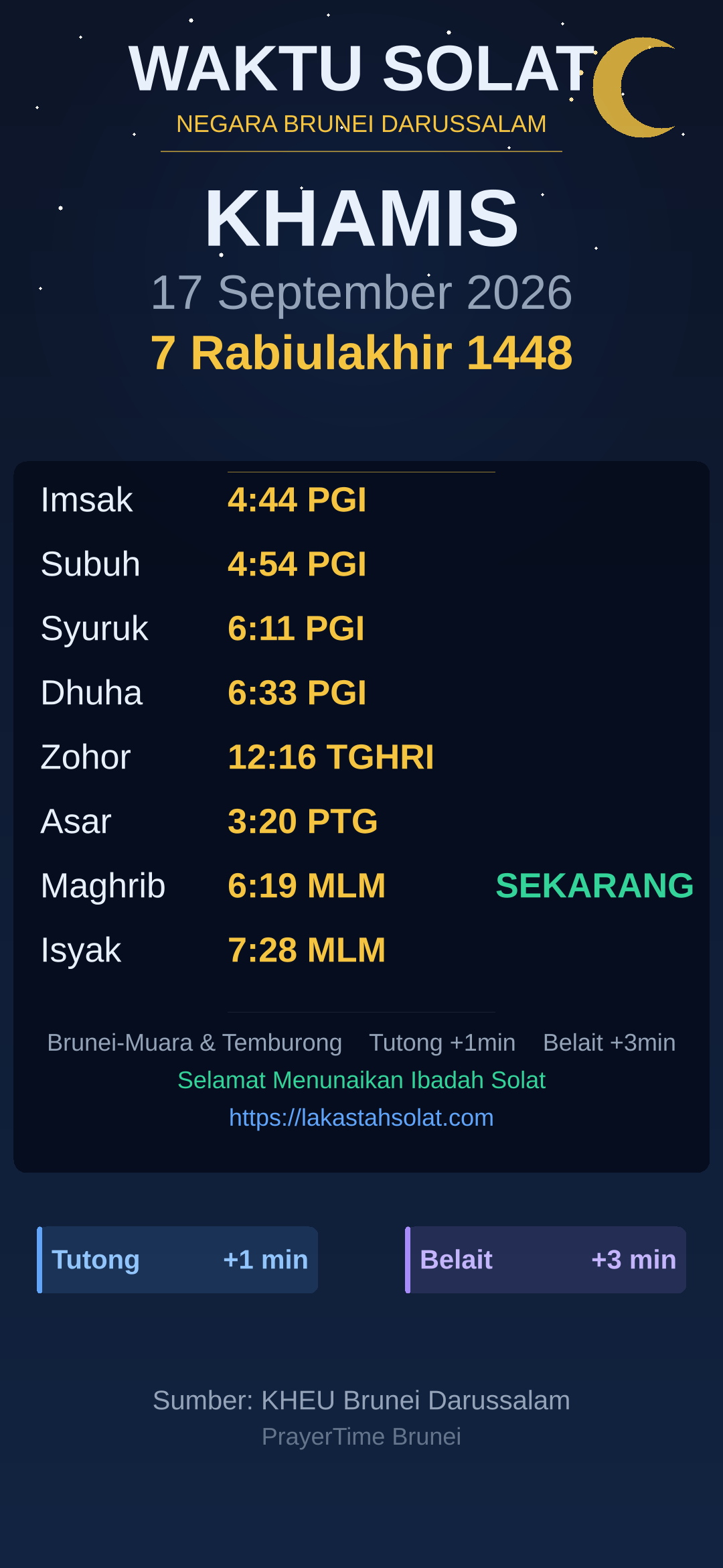 Waktu Solat