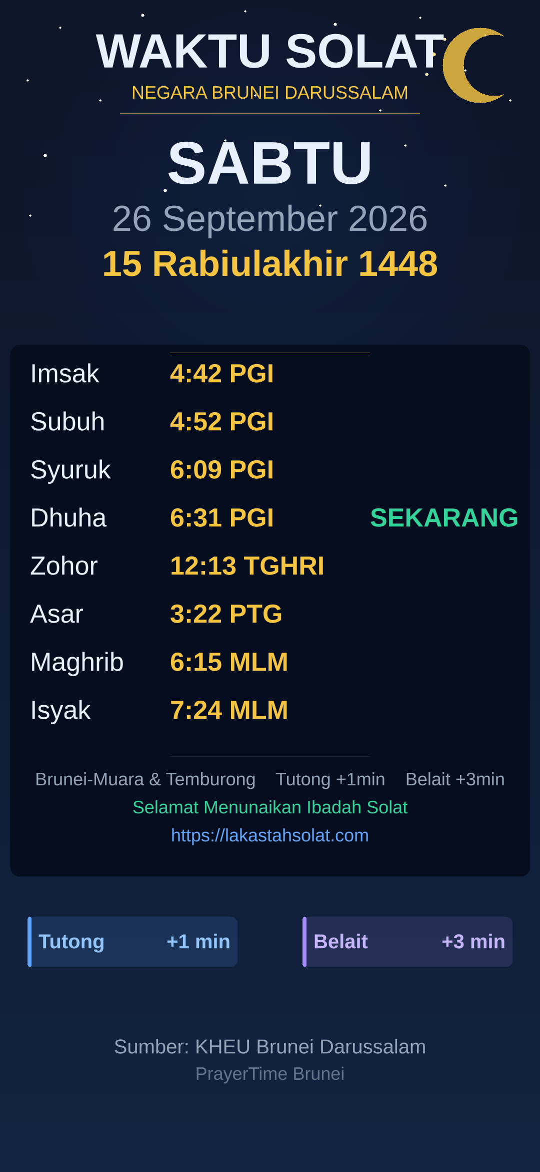 Waktu Solat